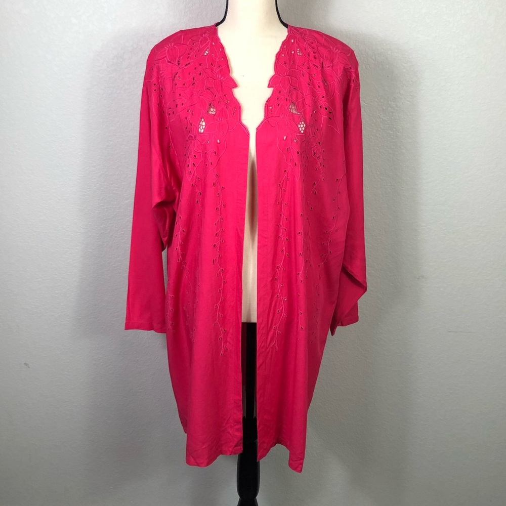 Vintage 80’s Bali Chic Kimono/Swim Cover